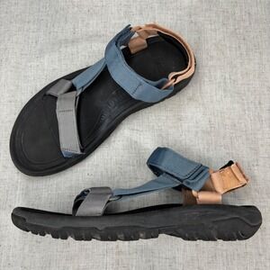 TEVA Mens Hurricane XLT2 Sandals Size 10 Blue Gray Hiking Water‎ Sport Gorpcore